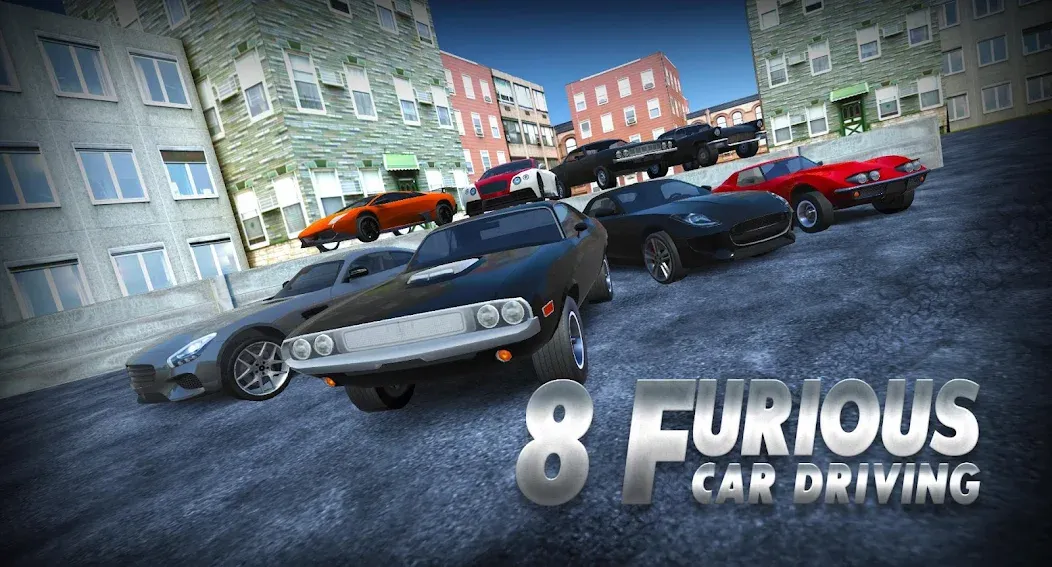 Взломанная Furious Car Driving 2023 (Фьюриас Кар Драйвинг 2022)  [МОД Unlocked] — стабильная версия apk на Андроид screen 1