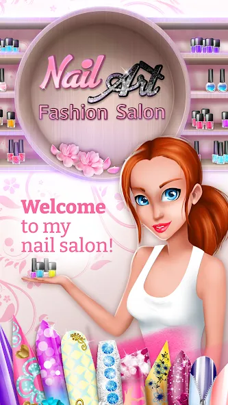 Скачать взломанную Nail Art Fashion Salon Game  [МОД Все открыто] — последняя версия apk на Андроид screen 2