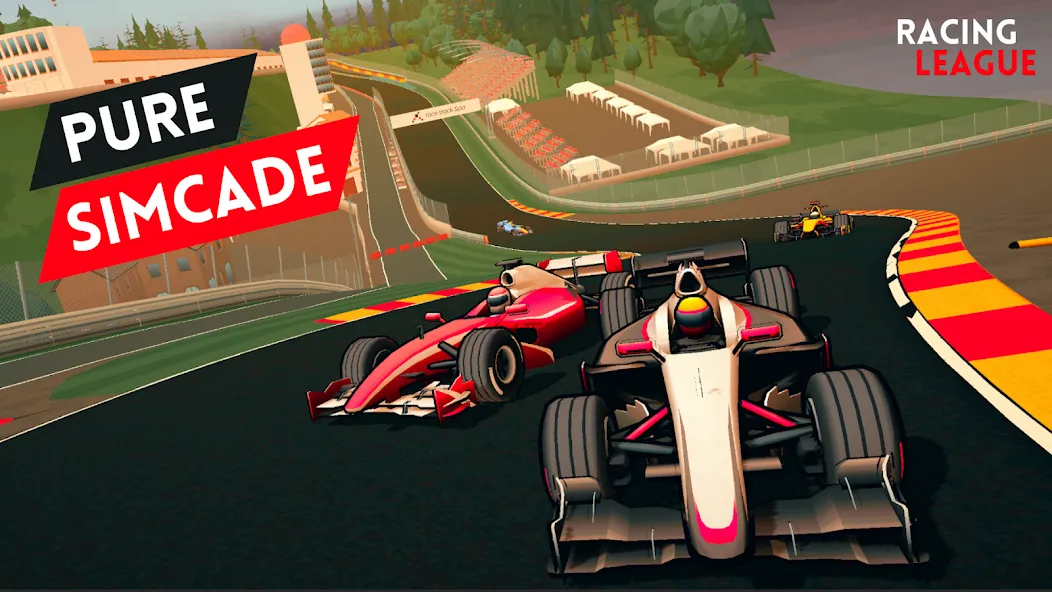 Скачать взломанную Racing League: 3D Race Offline (Рейсинг Лига)  [МОД Много монет] — последняя версия apk на Андроид screen 1