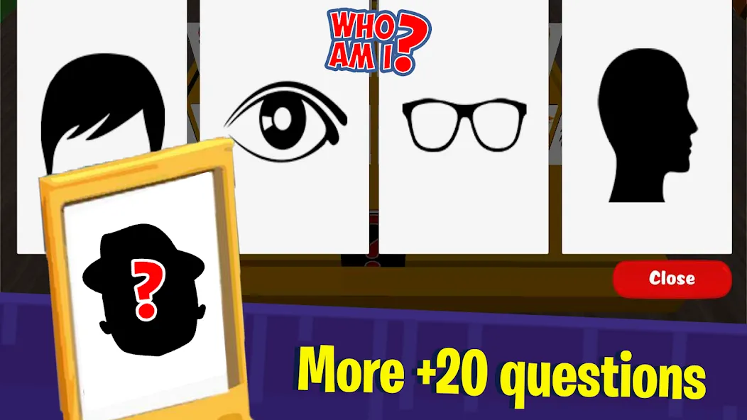 Скачать взломанную Guess who am I Board games  [МОД Unlocked] — последняя версия apk на Андроид screen 3