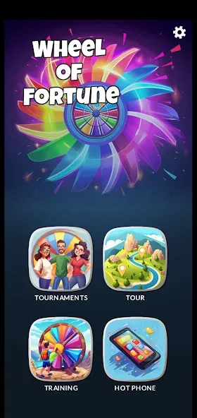 Скачать взломанную Wheel of Fortune 2024  [МОД Все открыто] — стабильная версия apk на Андроид screen 1