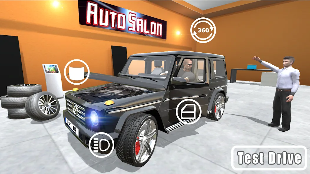 Скачать взлом Offroad G-Class  [МОД Все открыто] — полная версия apk на Андроид screen 1