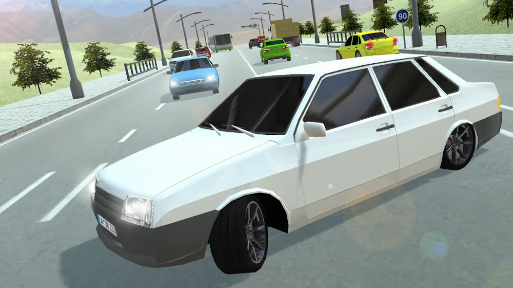 Скачать взлом Russian Cars: 99 and 9 in City  [МОД Много монет] — последняя версия apk на Андроид screen 3