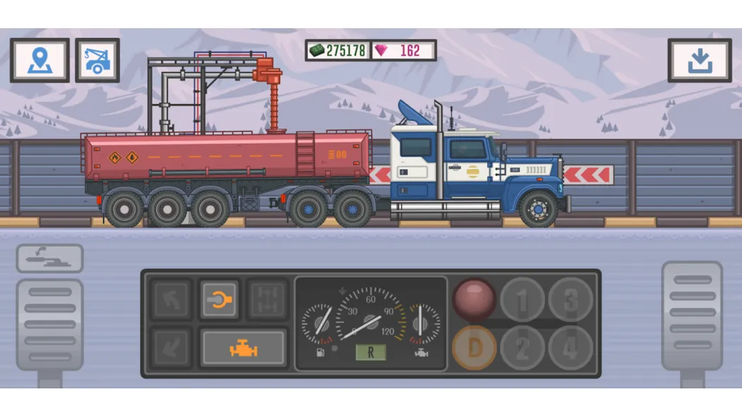 Взлом Trucker and Trucks  [МОД Меню] — последняя версия apk на Андроид screen 3