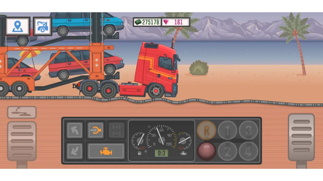 Взлом Trucker and Trucks  [МОД Меню] — последняя версия apk на Андроид screen 4