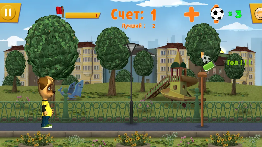 Взломанная Pooches: Street Soccer  [МОД Бесконечные деньги] — последняя версия apk на Андроид screen 1