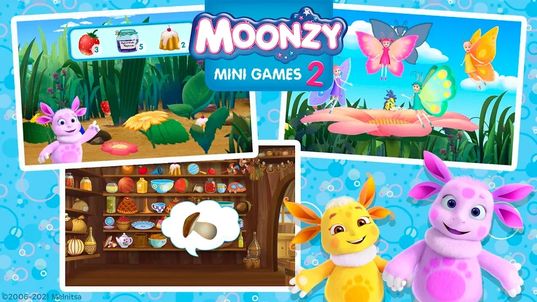 Взломанная Moonzy: Mini-games for Kids  [МОД Menu] — полная версия apk на Андроид screen 1