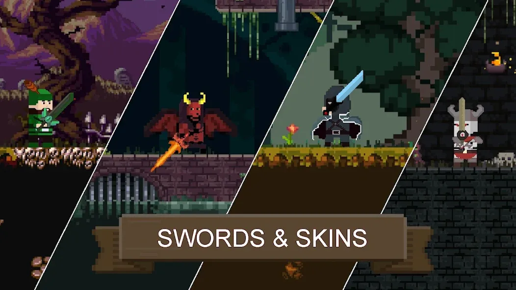 Взлом Rune Sword: Action Platformer (Руновый меч)  [МОД Бесконечные монеты] — последняя версия apk на Андроид screen 5