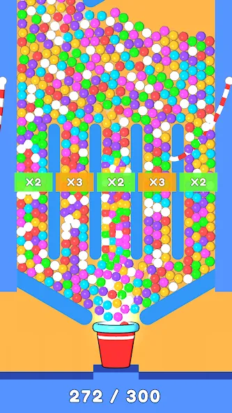 Взломанная Balls and Ropes: Cut 'n Bounce (Боллс энд Роупс)  [МОД Много монет] — стабильная версия apk на Андроид screen 5