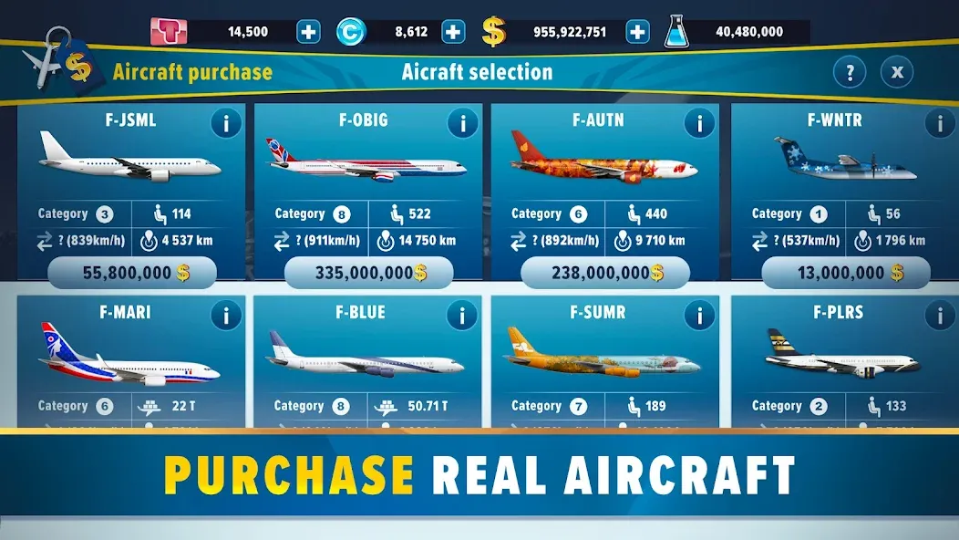 Скачать взлом Airlines Manager: Plane Tycoon (Эйрлайнс Менеджер)  [МОД Много монет] — последняя версия apk на Андроид screen 3