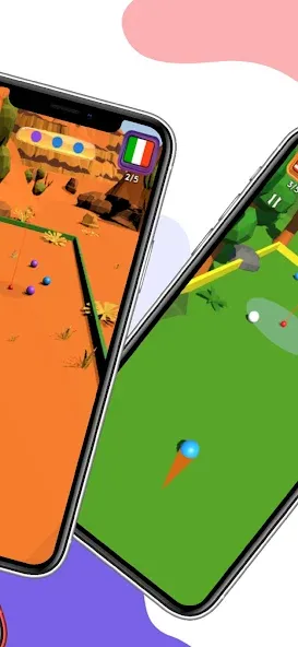 Взломанная Bocce Ball 3D: Nations League (Бочче Болл 3Д)  [МОД Бесконечные монеты] — полная версия apk на Андроид screen 2