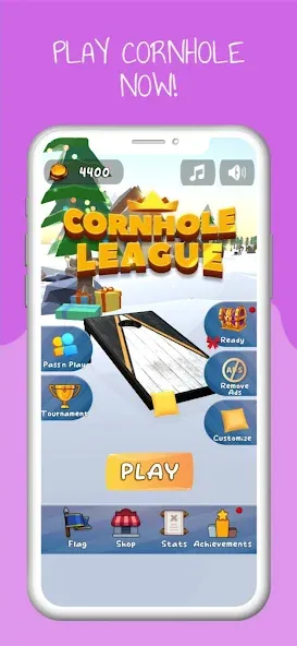 Взлом Cornhole 3D: Nations League (Корнхол 3Д)  [МОД Mega Pack] — стабильная версия apk на Андроид screen 1