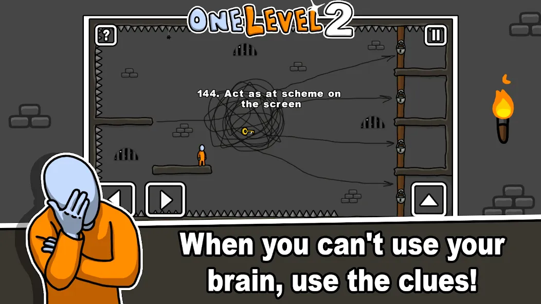 Взлом One Level 2 Stickman Jailbreak (Уан Левел 2)  [МОД Меню] — стабильная версия apk на Андроид screen 5