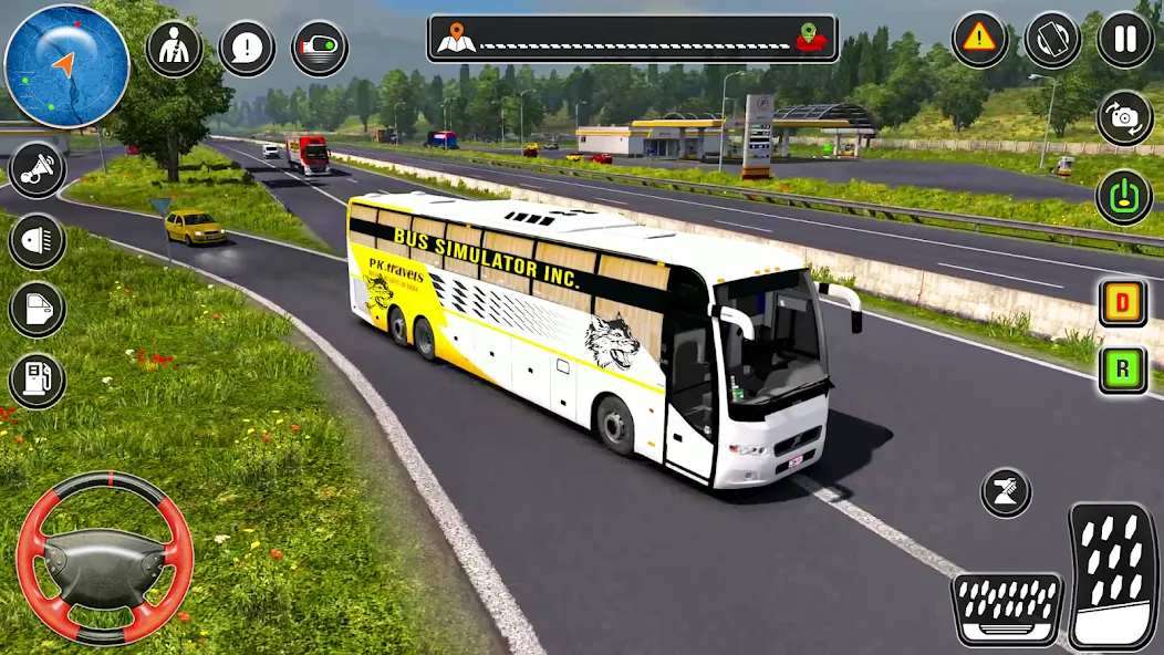 Взлом City Coach Bus City Bus Games  [МОД Много монет] — полная версия apk на Андроид screen 1