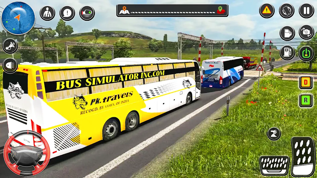 Взлом City Coach Bus City Bus Games  [МОД Много монет] — полная версия apk на Андроид screen 2