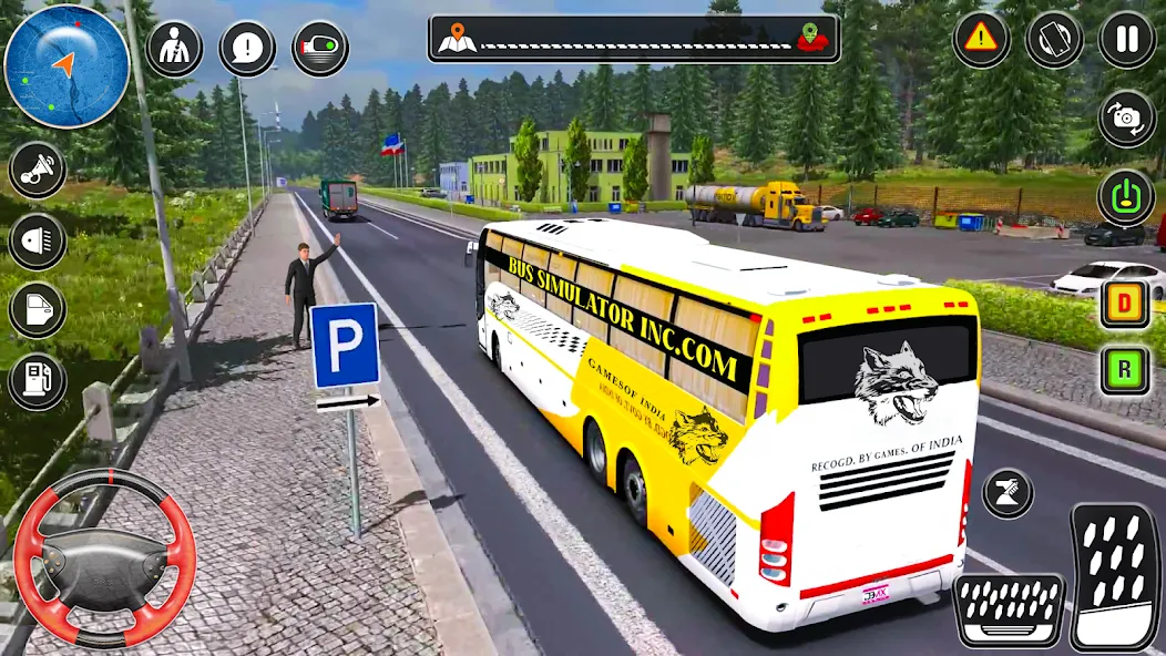 Взлом City Coach Bus City Bus Games  [МОД Много монет] — полная версия apk на Андроид screen 5