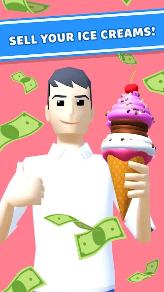 Скачать взлом Ice Cream Inc. ASMR, DIY Games  [МОД Много монет] — последняя версия apk на Андроид screen 2