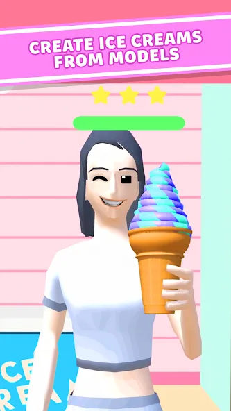 Скачать взлом Ice Cream Inc. ASMR, DIY Games  [МОД Много монет] — последняя версия apk на Андроид screen 3