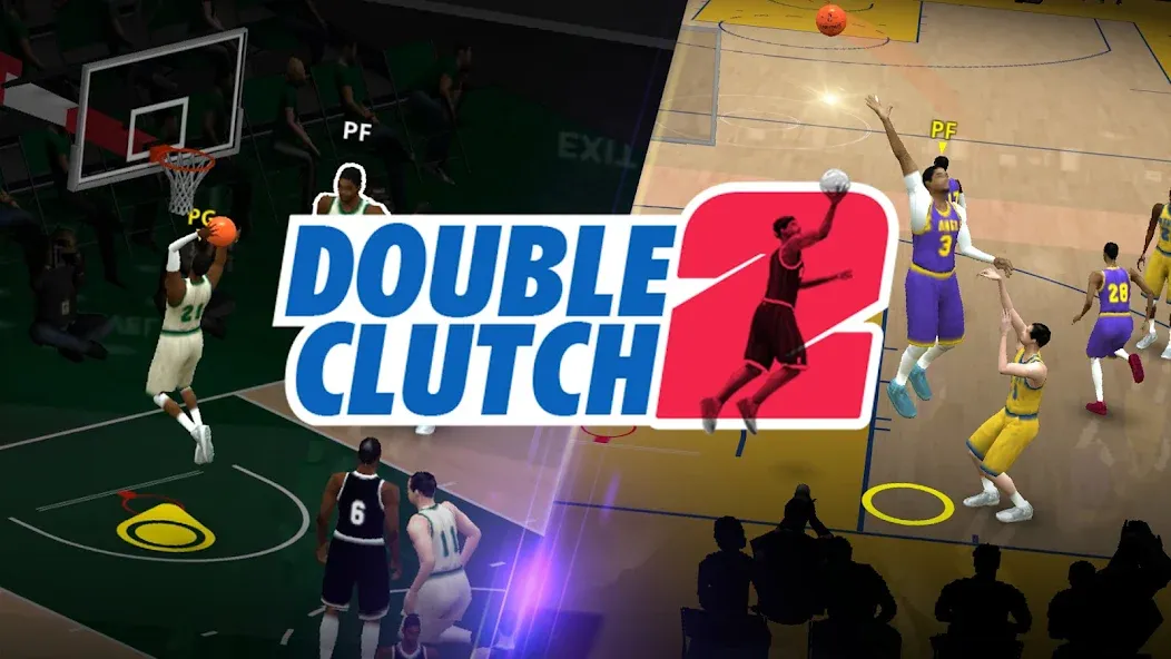 Взломанная DoubleClutch 2 : Basketball (ДаблКлач 2)  [МОД Unlimited Money] — полная версия apk на Андроид screen 1