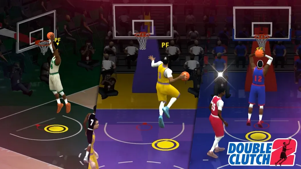 Взломанная DoubleClutch 2 : Basketball (ДаблКлач 2)  [МОД Unlimited Money] — полная версия apk на Андроид screen 3