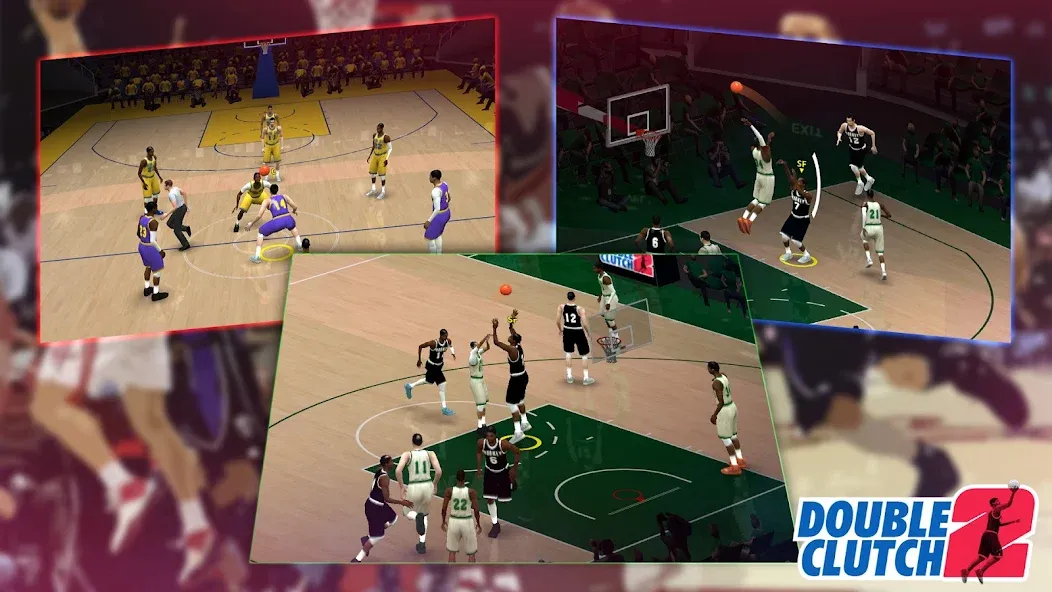 Взломанная DoubleClutch 2 : Basketball (ДаблКлач 2)  [МОД Unlimited Money] — полная версия apk на Андроид screen 4