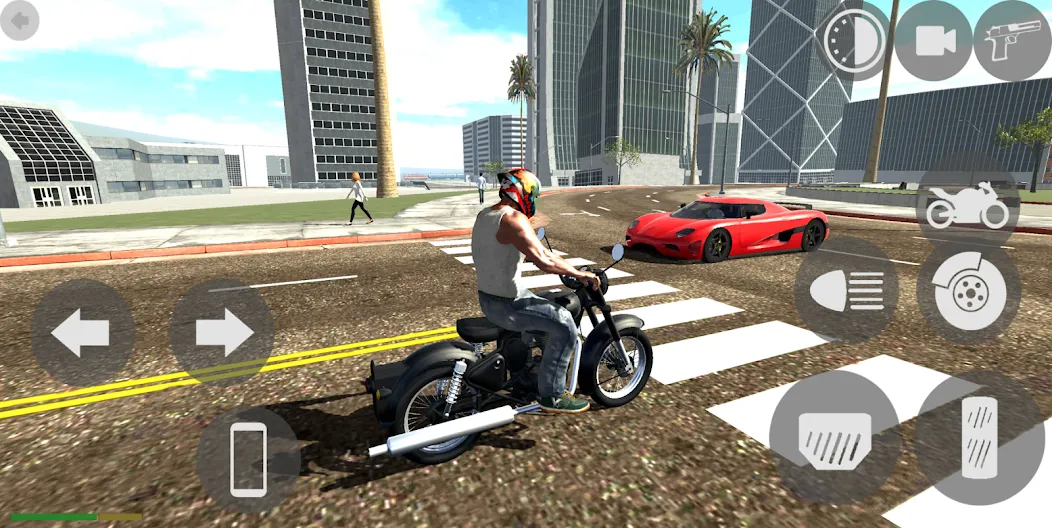 Взлом Indian Bikes Driving 3D (Индийские мотоциклы Вождение 3D)  [МОД Меню] — полная версия apk на Андроид screen 3