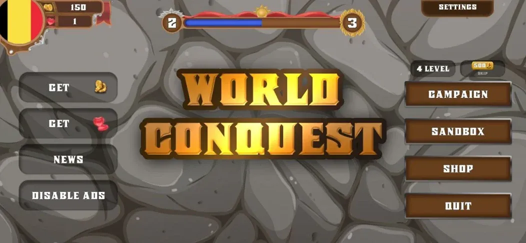 Взломанная World conquest: Europe 1812 (Всемирное завоевание)  [МОД Меню] — полная версия apk на Андроид screen 5