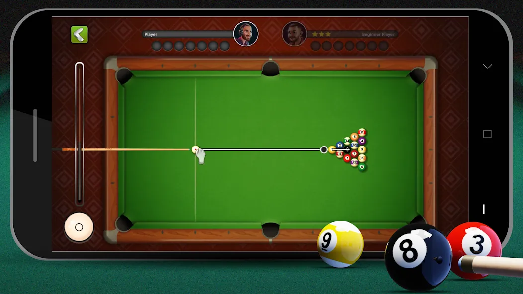 Скачать взломанную 8 Ball Billiards Offline Pool (Балл Бильярд Оффлайн Пул)  [МОД Много денег] — полная версия apk на Андроид screen 4