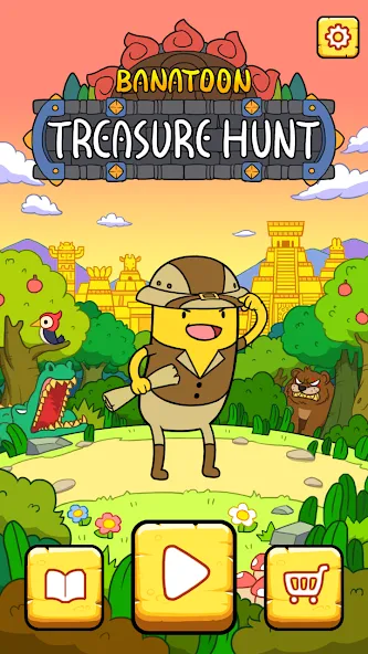 Скачать взлом BANATOON: Treasure hunt! (Банатун)  [МОД Много монет] — полная версия apk на Андроид screen 1