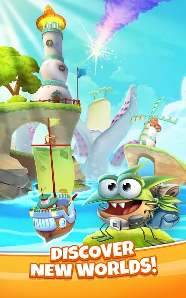 Взломанная Match 3 Game — Fiends Stars (Матч 3 Игра)  [МОД Все открыто] — полная версия apk на Андроид screen 3