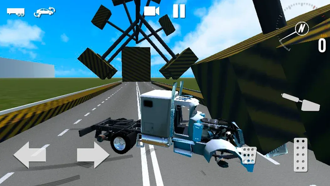 Скачать взломанную Car Crash Simulator: Accident (Кар Симулятор Столкновений)  [МОД Много денег] — последняя версия apk на Андроид screen 5