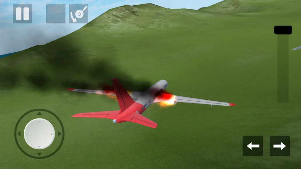 Скачать взлом Plane Crash: Flight Simulator (Плейн Краш)  [МОД Много денег] — полная версия apk на Андроид screen 1