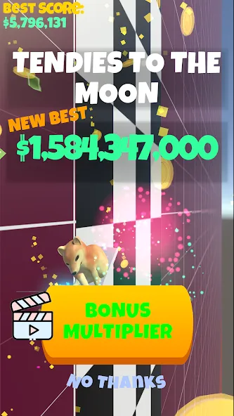 Взломанная Stonks To The Moon (Стонкс ту зе Мун стоки на Луну)  [МОД Unlimited Money] — полная версия apk на Андроид screen 2