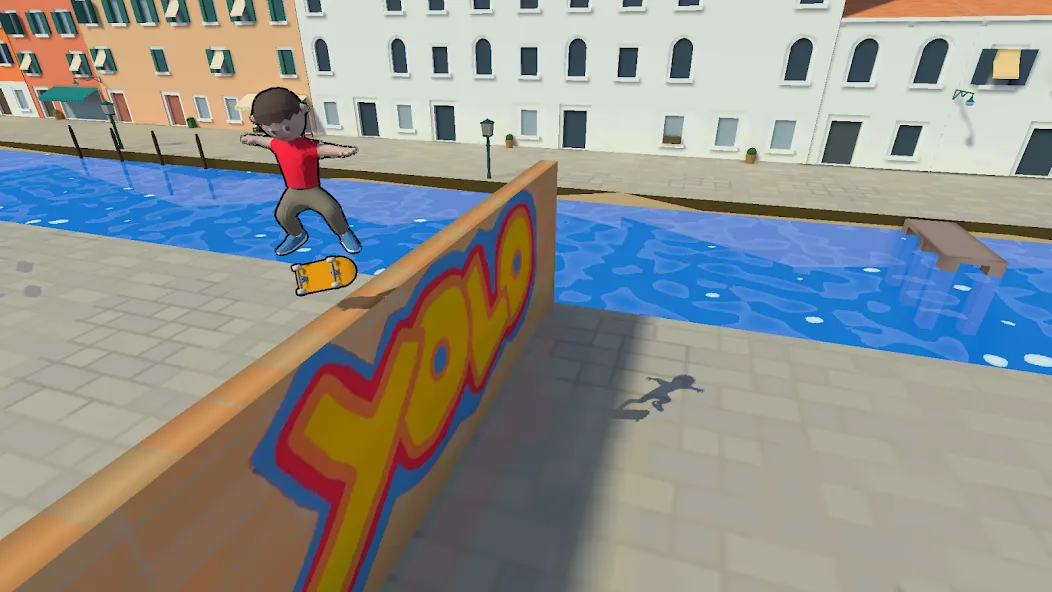 Взломанная Skate King: Skateboard Stunts (Скейт Кинг)  [МОД Бесконечные деньги] — стабильная версия apk на Андроид screen 2