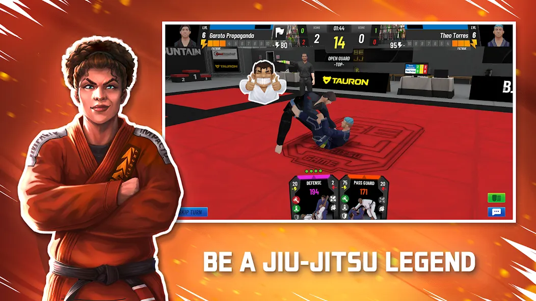 Взломанная BeJJ: Jiu-Jitsu Game | Beta (Бедж)  [МОД Все открыто] — стабильная версия apk на Андроид screen 3