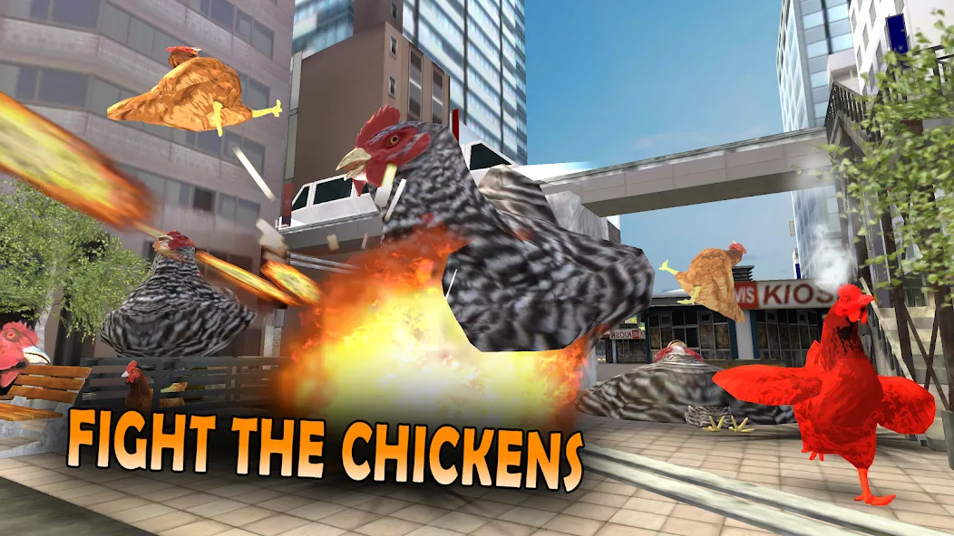 Скачать взломанную Cluck Shot: Chicken War FPS (Клак Шот)  [МОД Бесконечные деньги] — полная версия apk на Андроид screen 2