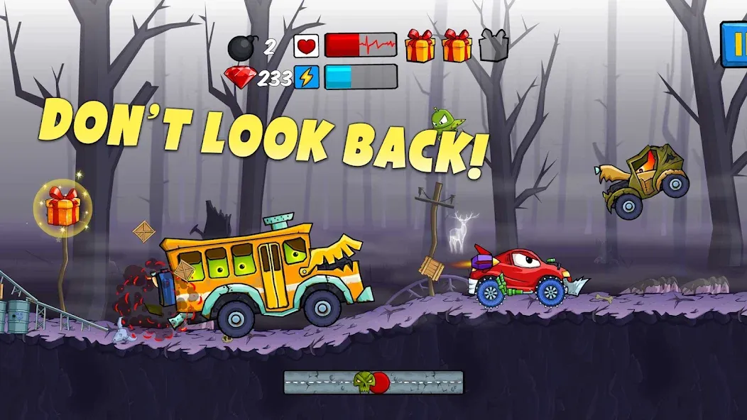 Взлом Car Eats Car — Apocalypse Race (Кар Итс Кар)  [МОД Меню] — полная версия apk на Андроид screen 2