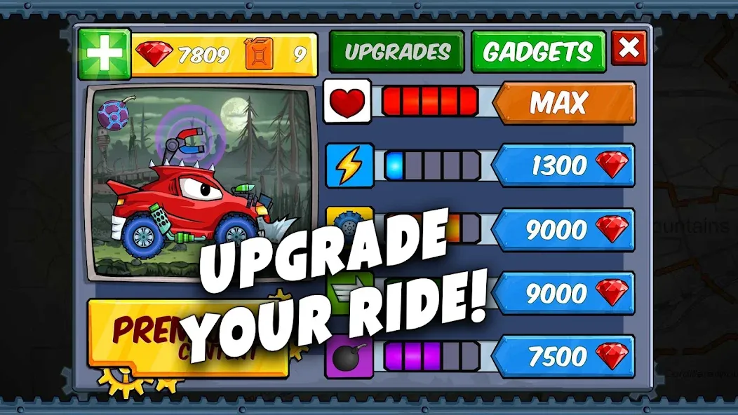 Взлом Car Eats Car — Apocalypse Race (Кар Итс Кар)  [МОД Меню] — полная версия apk на Андроид screen 3