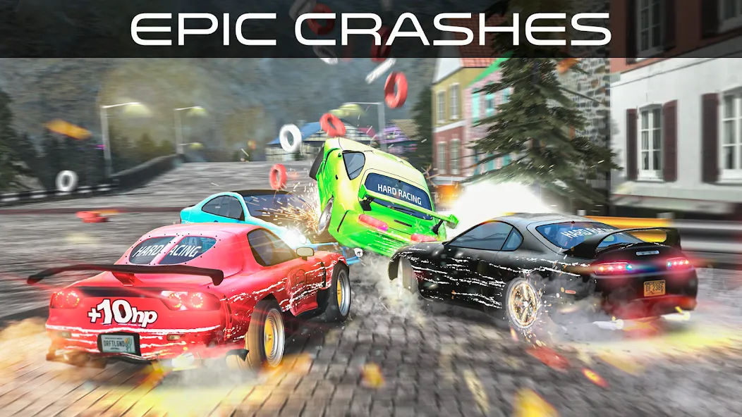 Взломанная Hard Racing — Real Drag Racing (Хард Рейсинг)  [МОД Mega Pack] — последняя версия apk на Андроид screen 3