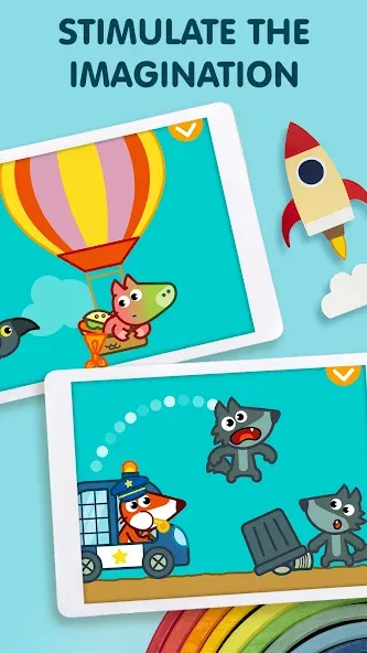 Скачать взлом Pango Kids: Fun Learning Games  [МОД Меню] — последняя версия apk на Андроид screen 4