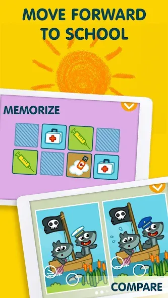 Скачать взлом Pango Kids: Fun Learning Games  [МОД Меню] — последняя версия apk на Андроид screen 5