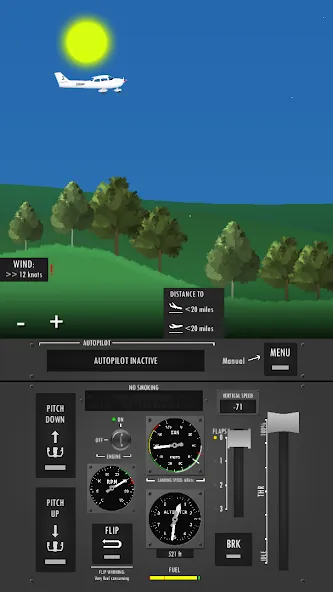 Взлом Flight Simulator 2d — sandbox  [МОД Много монет] — стабильная версия apk на Андроид screen 2