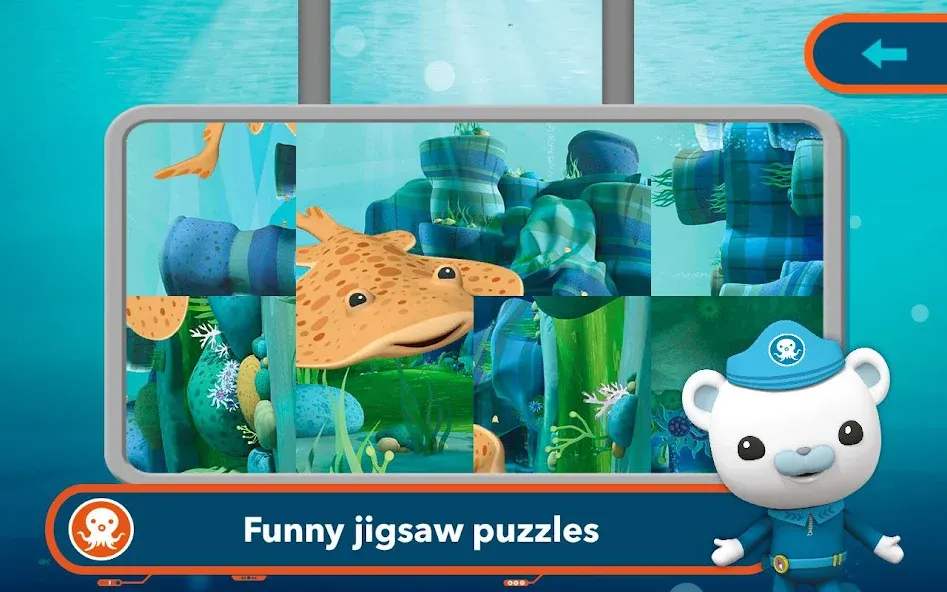 Скачать взломанную Octonauts and the Whale Shark  [МОД Все открыто] — стабильная версия apk на Андроид screen 4