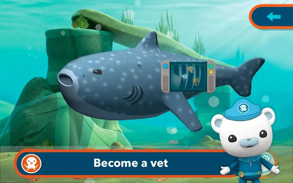 Скачать взломанную Octonauts and the Whale Shark  [МОД Все открыто] — стабильная версия apk на Андроид screen 5