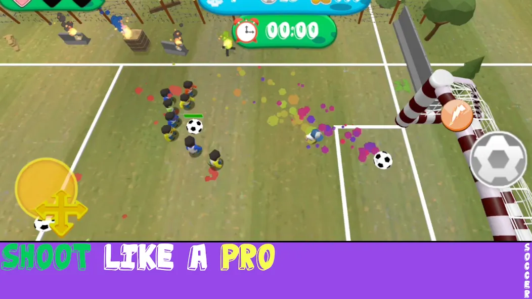 Взломанная Soccer Apocalypse Survival (Соккер Апокалипсис Сурвивал)  [МОД Mega Pack] — полная версия apk на Андроид screen 1