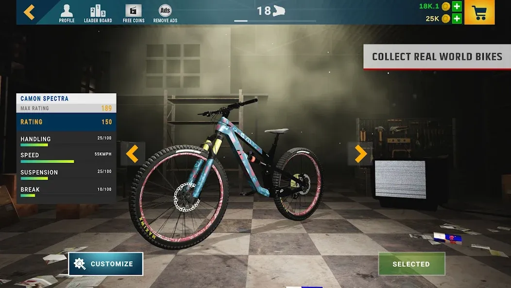 Взломанная Downhill Republic (Даунхилл Республик)  [МОД Unlimited Money] — последняя версия apk на Андроид screen 4