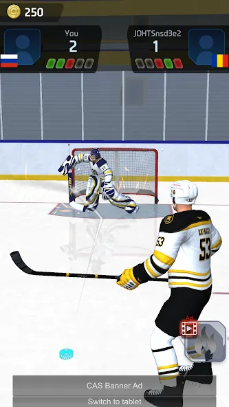 Взломанная Hockey Game Stars 3D (Хоккей Гейм Старс 3D)  [МОД Mega Pack] — стабильная версия apk на Андроид screen 5