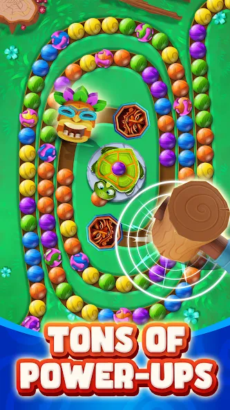 Скачать взломанную Marble Woka Woka: Jungle Blast  [МОД Меню] — стабильная версия apk на Андроид screen 2