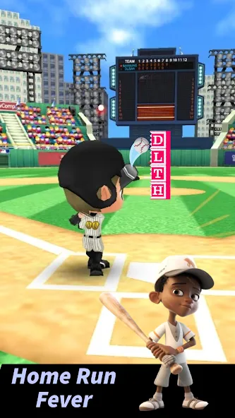 Взлом Baseball Letter Strike Homerun  [МОД Много монет] — полная версия apk на Андроид screen 3