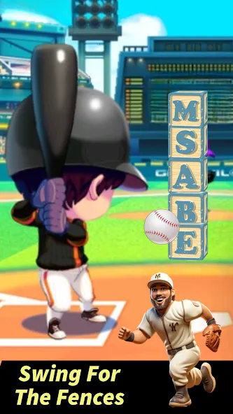 Взлом Baseball Letter Strike Homerun  [МОД Много монет] — полная версия apk на Андроид screen 5